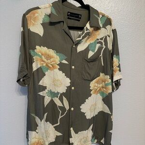 Allsaints Floral Shirt - Green